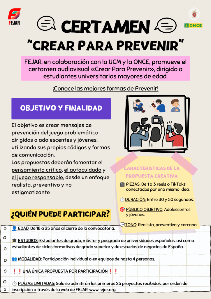 Certamen «Crear para Prevenir»